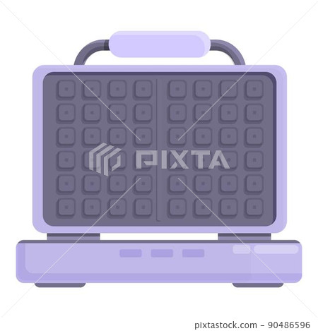 Pancake waffle maker icon cartoon vector. Machine cooker. Electric grill 90486596