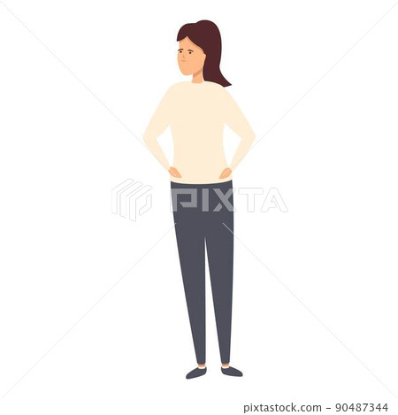 Brand buil manager icon cartoon vector. Build business. World strategy 90487344