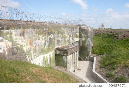 An old bunker from WW2 90487671