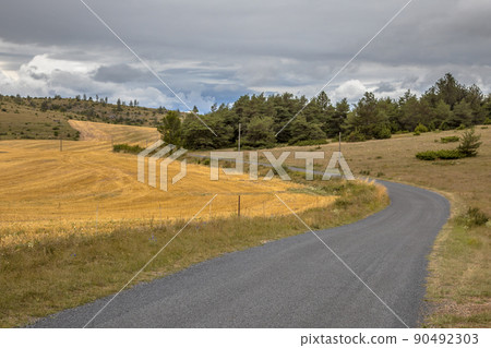 Winding road Cevennes 90492303