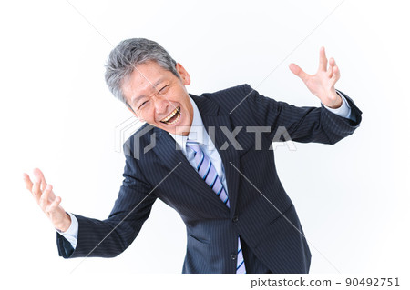一個大笑的商人 90492751