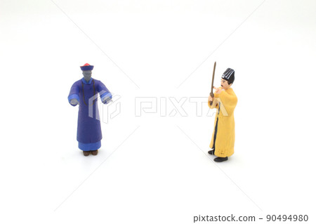 a scale of figure Taoist priest with zombie a scale of figure Taoist priest with zombie 90494980