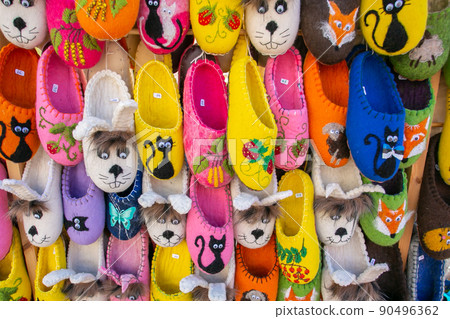 Cute slippers found at the weekend market in Tallinn Laekoya Square 90496362