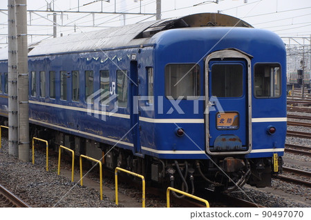 Oku Rolling Stock Center: 14 series passenger car (sleeper limited express Hokuriku) Oku Rolling Stock Center: 14 series passenger car (sleeper limited express Hokuriku) 90497070