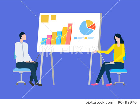 Whiteboard with Information Stats Presentation Whiteboard with Information Stats Presentation 90498976