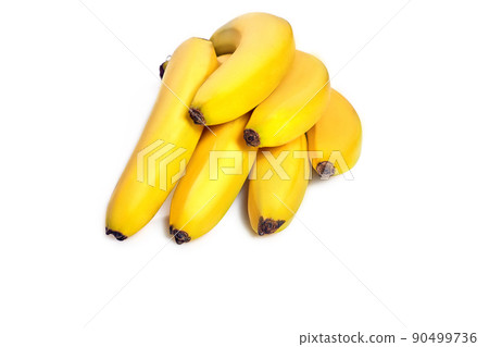 Bunch of bananas isolated on white background Bunch of bananas isolated on white background 90499736