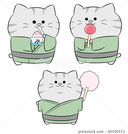 Yurukawa Sabatra 貓享受節日① 3 件套 90500553