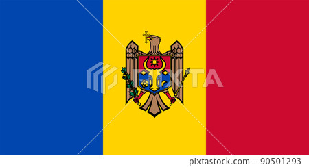 Moldova, the flag of the world Moldova, the flag of the world 90501293