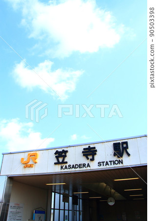 名古屋市JR笠寺站風景 90503398