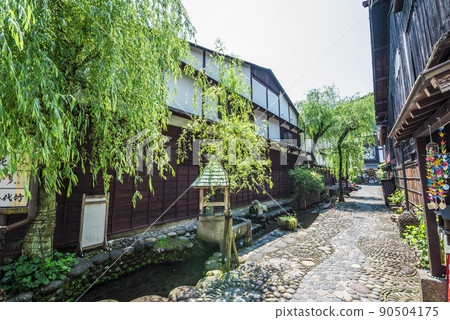 《岐阜縣》郡上八幡街景谷中巷 《岐阜縣》郡上八幡街景谷中巷 90504175