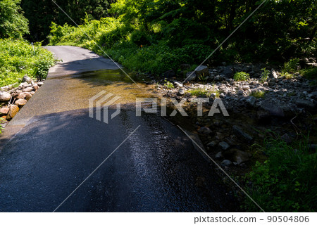 [National Highway 157] Cross the ford 90504806