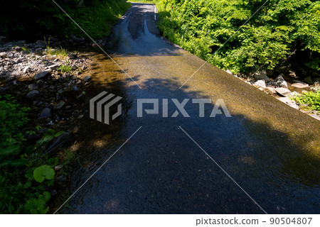 [National Highway 157] Cross the ford 90504807