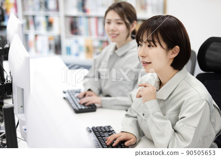 Business design development office scene 90505653