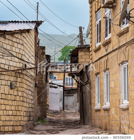 street in the historical quarter in Derbent, Dagestan street in the historical quarter in Derbent, Dagestan 90506099