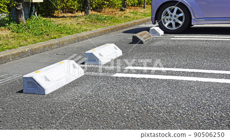 停車場風景<21>(停車樁) 停車場風景<21>(停車樁) 90506250