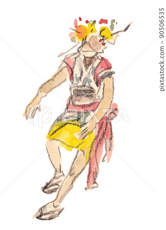 佞武多節春季明信片模板 佞武多節春季明信片模板 90506535