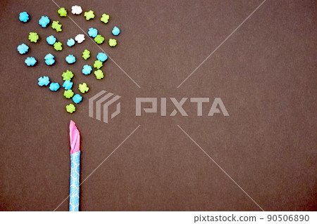 手持煙花和konpeito 手持煙花和konpeito 90506890