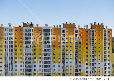 windows in an apartment building windows in an apartment building 90507818