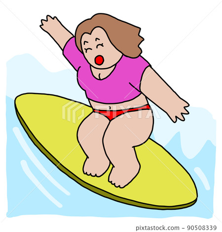 A woman who surfs A woman who surfs 90508339