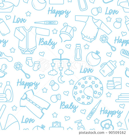 Pattern Baby Care Item Newborn Motherhood Childish Pattern Baby Care Item Newborn Motherhood Childish 90509162