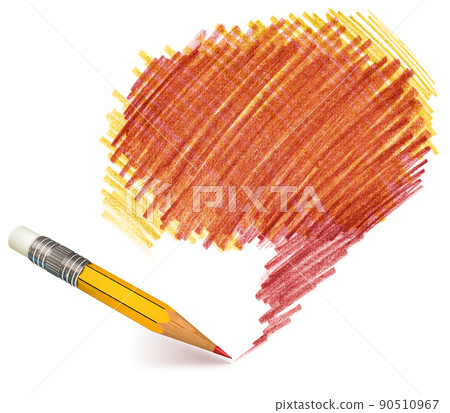 Pencil shading. Hand-drawn. Doodle Pencil shading. Hand-drawn. Doodle 90510967