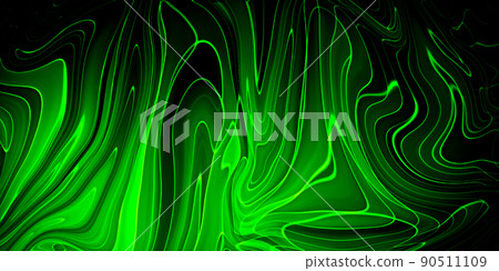 Liquid marbling paint texture background. Fluid painting abstract texture, Intensive color mix wallpaper. 90511109