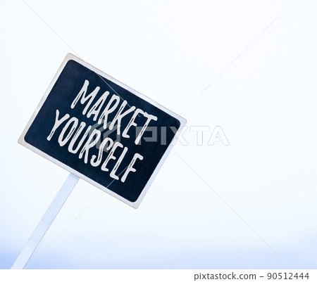 Conceptual display Market Yourself. Business overview Making yourself for any kind of task and project in life Blank Sign Note Holder For New Announcments. Placard For Recent Ideas Plans Conceptual display Market Yourself. Business overview Making yourself for any kind of task and project in life Blank Sign Note Holder For New Announcments. Placard For Recent Ideas Plans 90512444