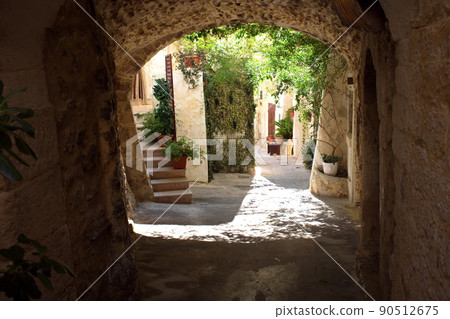 Vieste old town, Apulia region, Italy. Vieste old town, Apulia region, Italy. 90512675