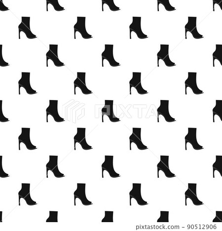 Woman shoes pattern vector seamless - Stock Illustration [90512906] - PIXTA
