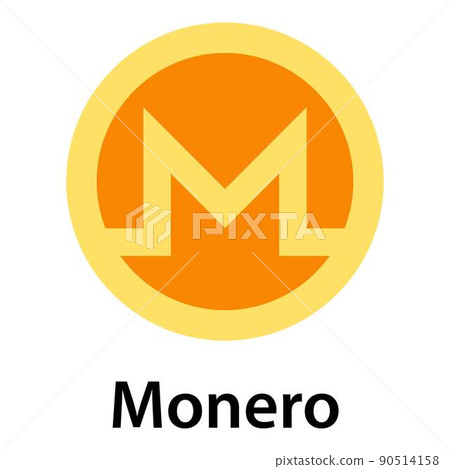 Monero icon, flat style Monero icon, flat style 90514158