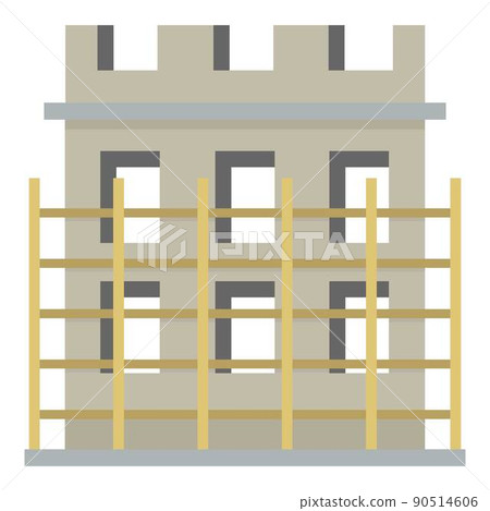 Construction material icon, flat style Construction material icon, flat style 90514606