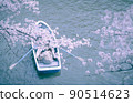 船和櫻花 90514623