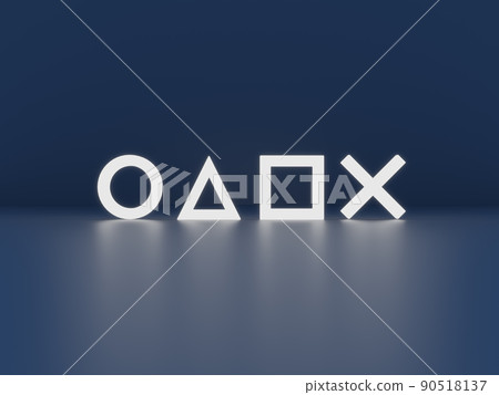 Luminous sign background material 90518137