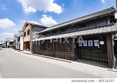 名古屋市綠區舊東海道有鬆街景十格木茶屋 90518207
