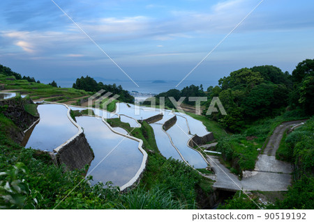 Tanimizu Rice Terrace, Minamishimabara City, Nagasaki Prefecture Tanimizu Rice Terrace, Minamishimabara City, Nagasaki Prefecture 90519192