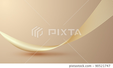 abstract golden wave light abstract texture texture background 90521747