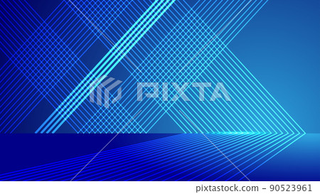 Blue lines build extended space technology sense space sense vector background Blue lines build extended space technology sense space sense vector background 90523961
