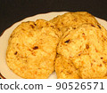 Scones on a plate 90526571