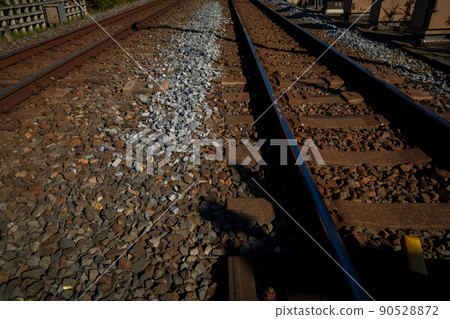 踪跡 足跡 跑道 90528872