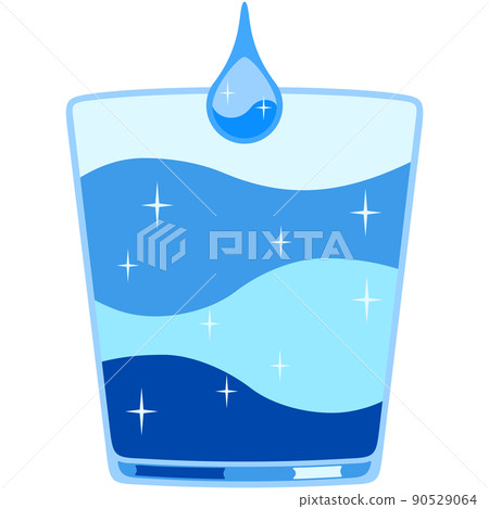 Illustration of clean water 90529064