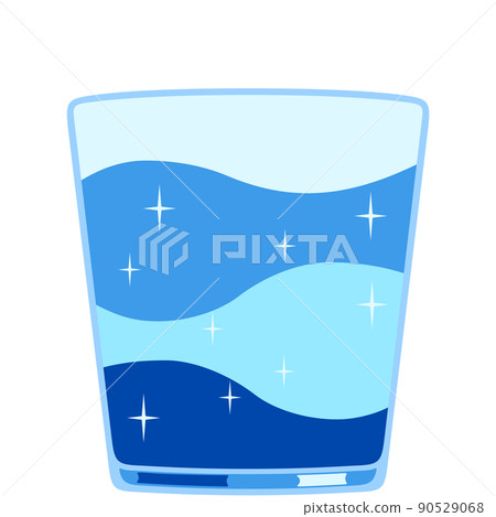 Illustration of clean water 90529068