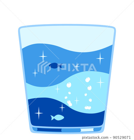 Illustration of clean water 90529071