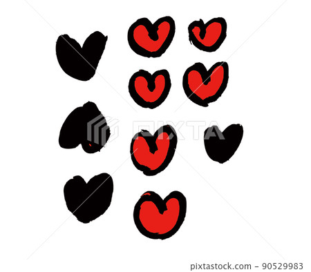 刷寫心設置紅色 刷寫心設置紅色 90529983