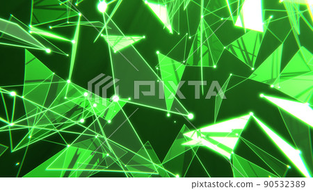 VJ Business Dotted Line Plexus Crystal Green [There is another Ver] 90532389