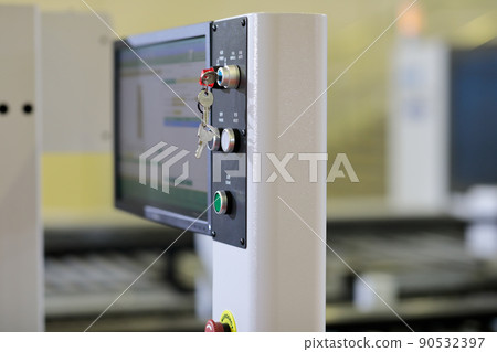 PLC & HMI based control panel PLC & HMI based control panel 90532397