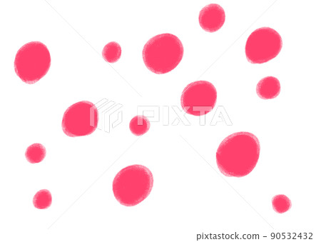 Christmas dots snow circles elemets hand drawing doodle line sketch illustration 90532432