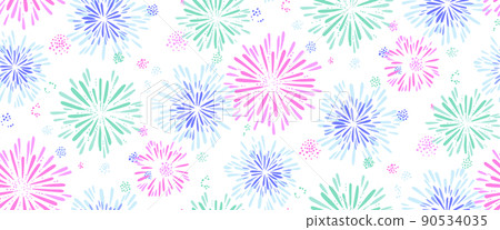 煙花圖案-手繪-1 重複 煙花圖案-手繪-1 重複 90534035