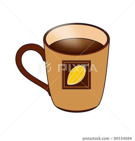 杯子裡的熱可可（熱巧克力） 90534084