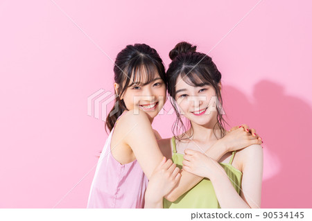年輕女性的美麗 90534145