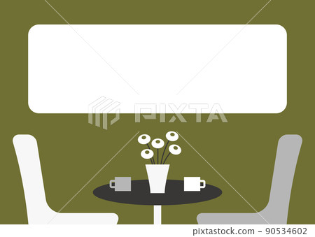 Illustration of a simple table set Illustration of a simple table set 90534602